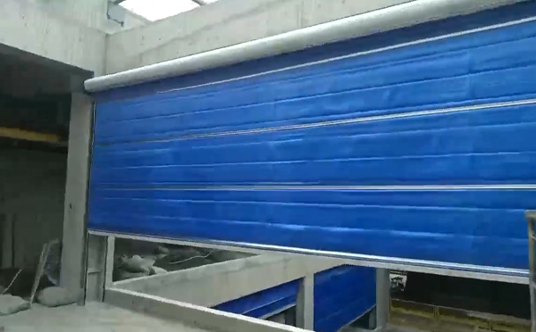 大型物流园区完成巴楚防火门整体安装工程